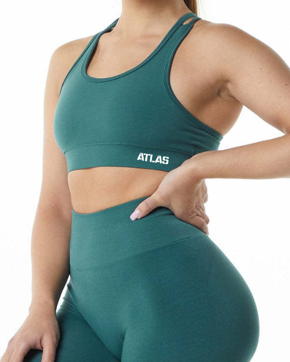 ATLAS-Women’s Workout Short And Top Set